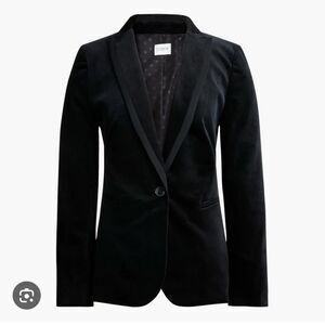 NWT J Crew Velvet Blazer